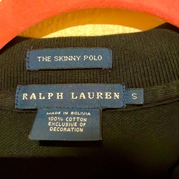 Polo Ralph Lauren “The Skinny Polo”,Medium, Navy Blue - Picture 3 of 4